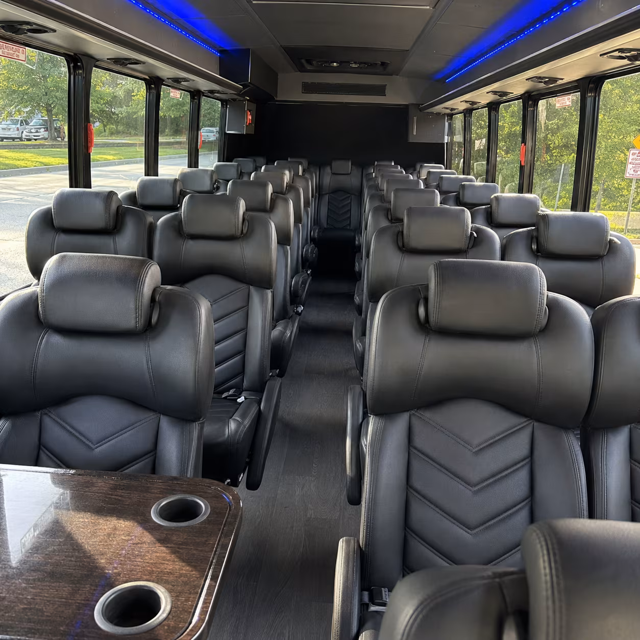 can i book a one way a round trip or a multi day package for a bus rental in tallahassee