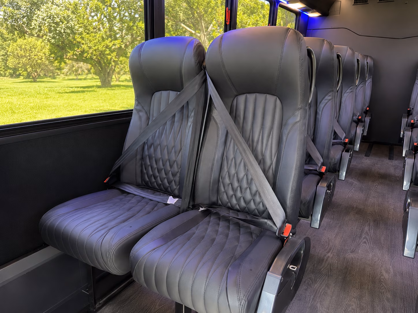 rehearsal dinner and wedding weekend bus rentals in tallahassee