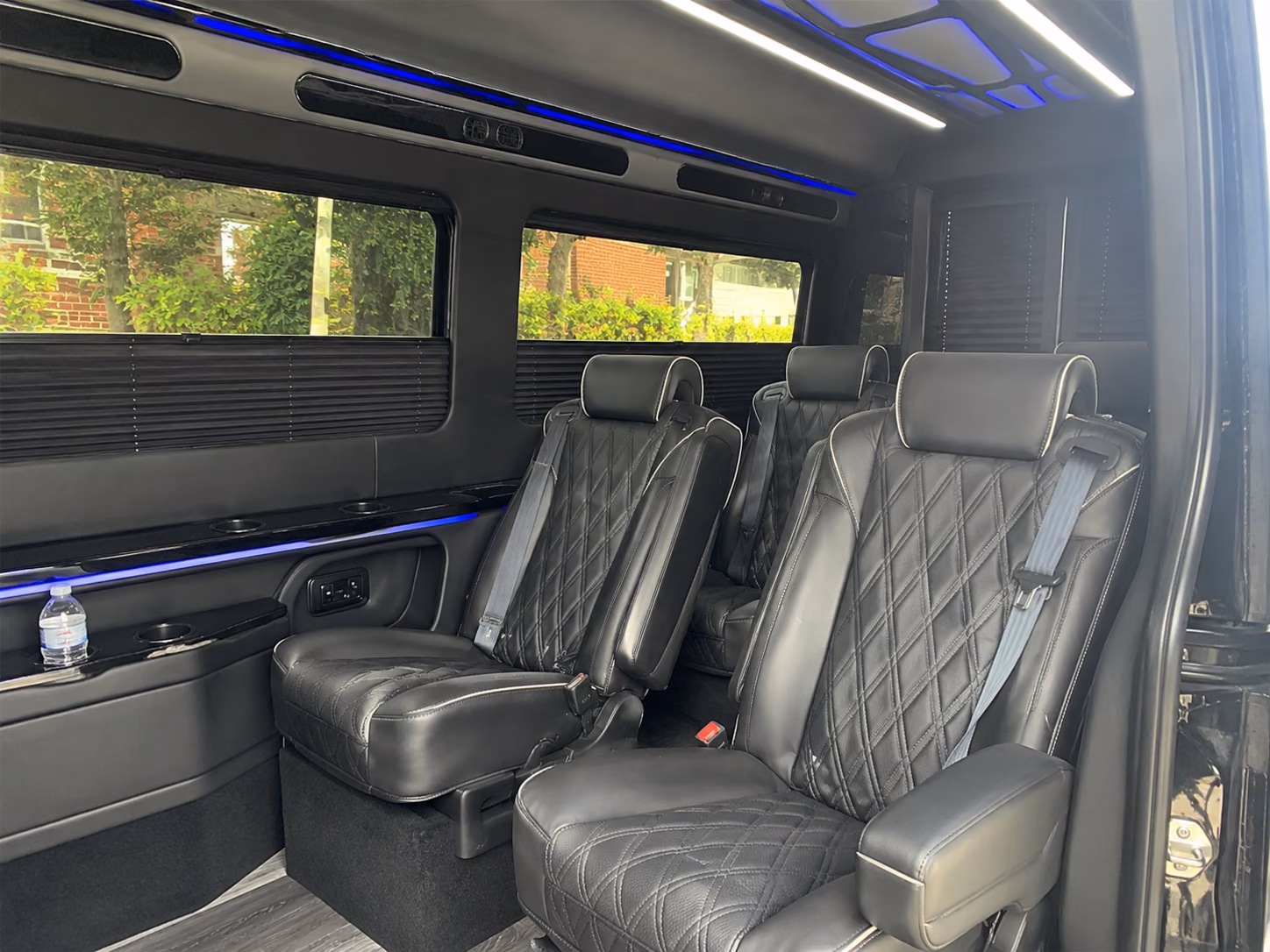 sprinter van with driver interior