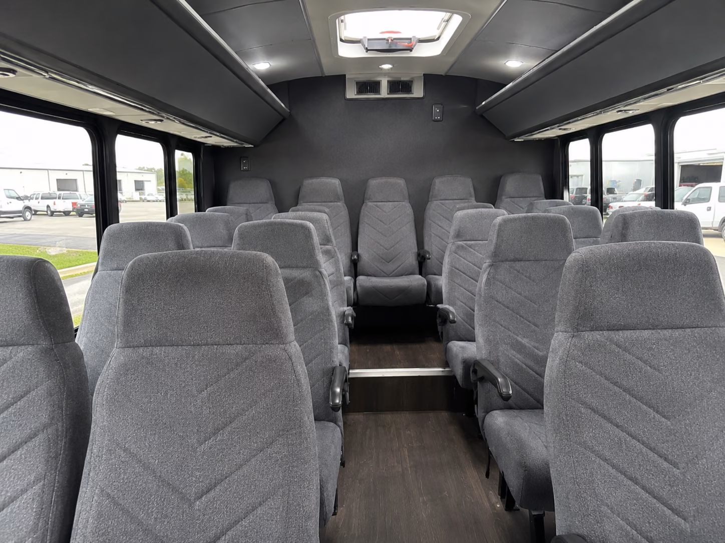 tallahassee 15 passenger minibus inside