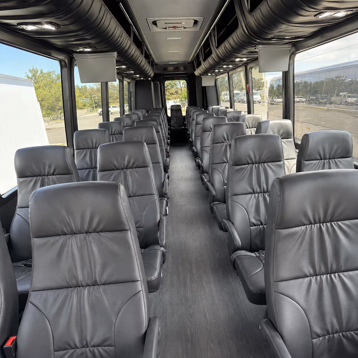 tallahassee 25 passenger minibus inside
