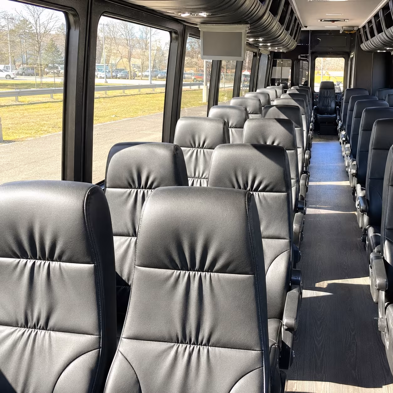 tallahassee 28 passenger minibus inside