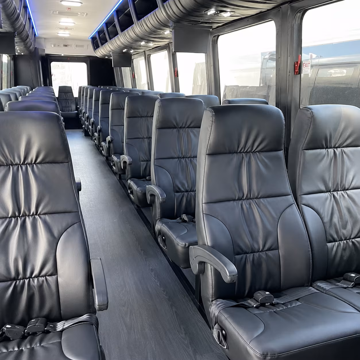 tallahassee 30 passenger minibus interior