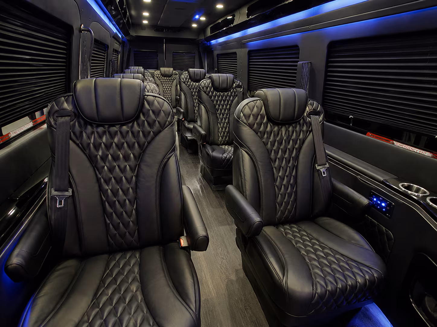 tallahassee long distance transportation onboard seating
