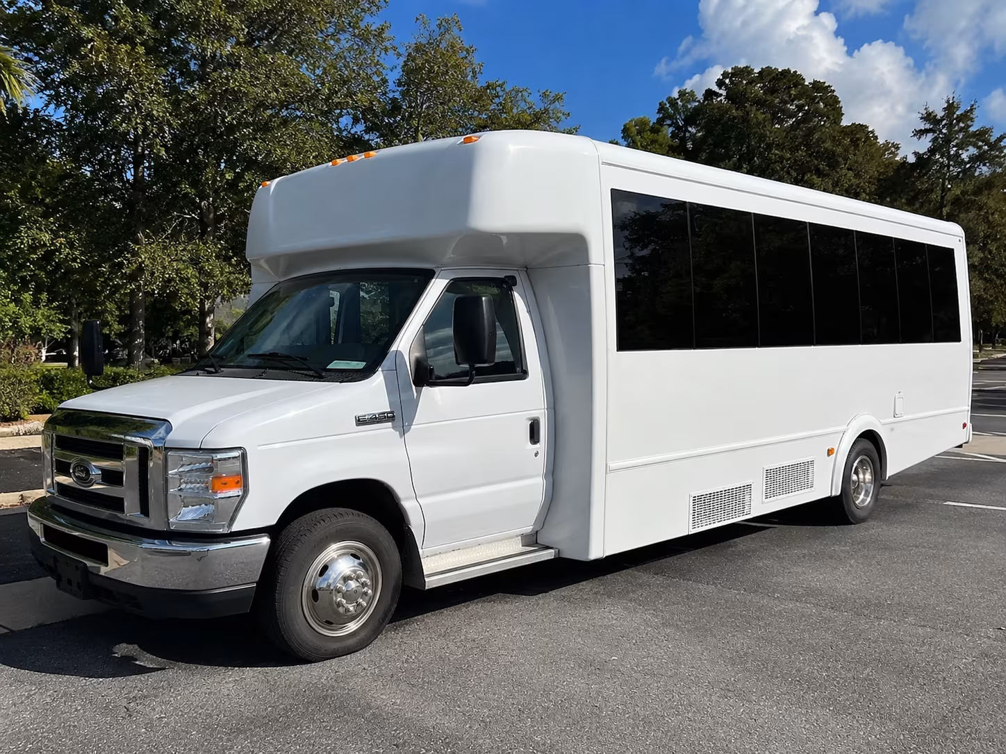 tallahassee party bus booking step 1