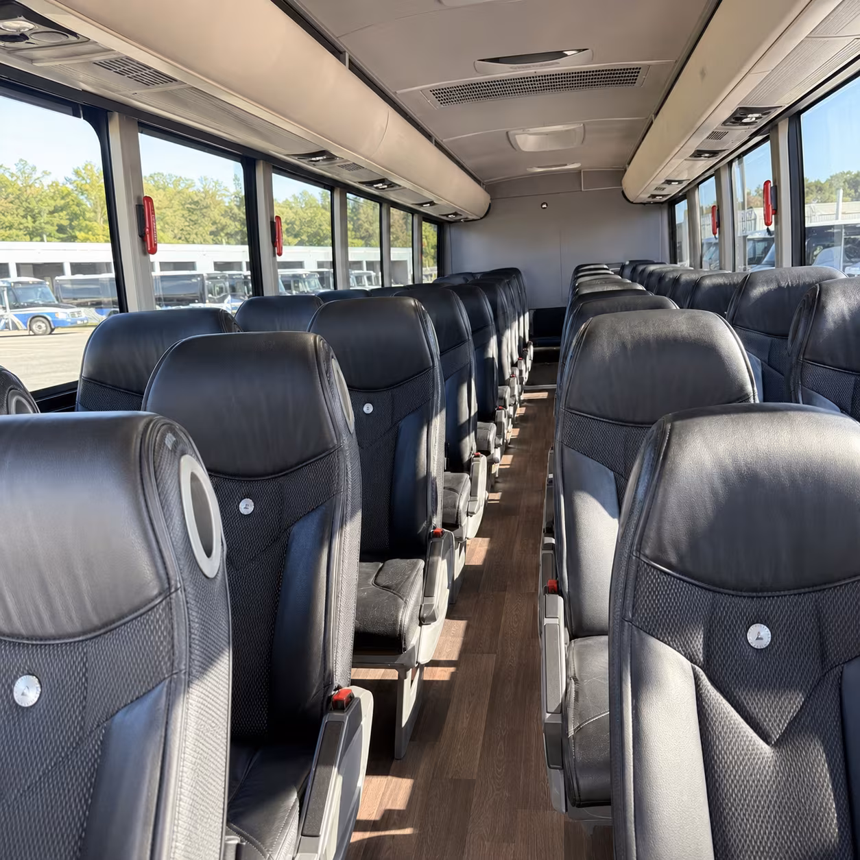 tallahassee sporting event transportation onboard seating