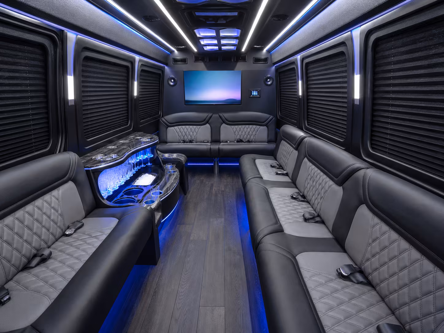 tallahassee sprinter limousine inside