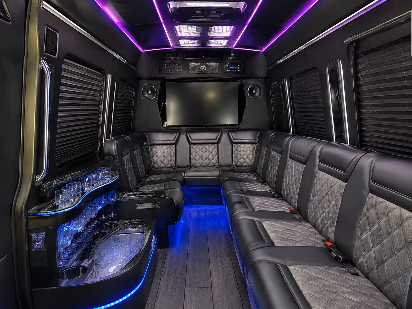 tallahassee sprinter limousine interior