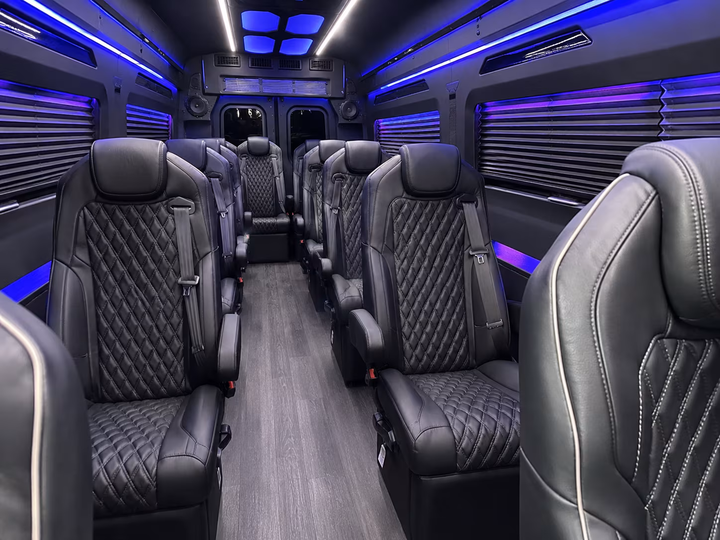 tallahassee sprinter van with driver inside